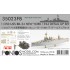 1/350 USS BB-34 New York 1944 Detail-up set (w/20B Deck Blue Deck, Barrels, Resin&PE)