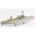 1/350 USS BB-34 New York 1944 Detail-up set (w/20B Deck Blue Deck, Barrels, Resin&PE)
