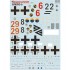 Decals for 1/32 Messerschmitt Bf-109 G-6 Part 2 