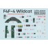 1/48 F4F-4 Wildcat Interior 3D Decal
