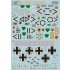 1/48 Messerschmitt Bf 109F-2 (Part 2) Decals