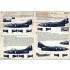Decals for 1/48 Navy F9F-2 -3 Panthers in Combat over Korea Part.1