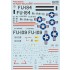 1/48 F-86A Sabres 4th Fighter Wing in Korea. Decal Part 2