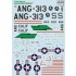 1/48 F-86A Colourful Early Sabres Decal Part 3 - 5 NA 48-313