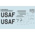 1/48 F-86A Colourful Early Sabres Decal Part 3 - 5 NA 48-313