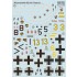 1/48 Messerschmitt Bf-109. Tropical options. Decal Part 2