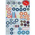 1/72 Wet Decals - Vultee A-31 Vengeance (1 sheet)
