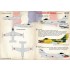1/72 Dassault MD 450 Ouragan Decals