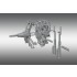 1/32 Salmson P9 Rotary Engine