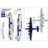 Decals for 1/32 Consolidated B-24 Liberator GR Mk.V BZ862 354 Sq.