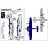 Decals for 1/32 Consolidated B-24 Liberator GR Mk.V BZ721 Terence Bulloch