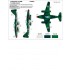 Decals for 1/32 Heinz Bar Messerschmitt Me-262 A-13