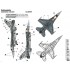 Decals for 1/32 F-16CG Fighting Falcon (Block 40E) AB Kunsan