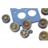 1/35 AMX-30 / AUF1 155mm Wheel Mask for MENG TS-003. TS-004 kit