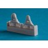 1/48 PZL P.11c Pilot's Headrests for Arma Hobby Kit (2 variants)