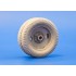 1/35 Soviet Cargo Truck GAZ-AA Wheels (7pcs, Rims w/2-holes) with Wheel Mask