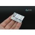 1/24 Honda S2000 AP1 Interior Details on 3D Decal with Metal Sticker (Tamiya)