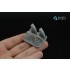 1/24 Ford GT40 Mark II Interior Details on 3D Decal with Resin parts (Fujimi)