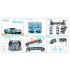 1/24 Ford GT40 Mark II Interior Details on 3D Decal with Resin parts (Fujimi)