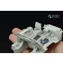 1/24 Ford GT40 Mark II '66 Interior 3D Decal w/Resin parts, Metal Sticker (Meng)