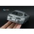1/24 Toyota Supra A80 JDM-Spec Interior 3D Decal with Metal Sticker for Tamiya