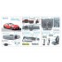1/24 Toyota GR Supra Custom Interior 3D Decal and Resin Parts for Tamiya
