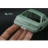 1/24 Nissan Silvia S13 LHD Interior 3D Decal for Tamiya w/Metal Sticker