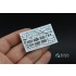 1/32 F-15C PAD-upgraded Interior 3D Decal for Tamiya kits (with 3D-printed resin parts)