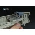 1/32 F-15C PAD-upgraded Interior 3D Decal for Tamiya kits (with 3D-printed resin parts)