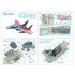 1/32 F-15C PAD-upgraded Interior 3D Decal for Tamiya kits (with 3D-printed resin parts)