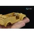 1/35 Kubelwagen Type 82 Interior 3D Decal for Hero kits (with 3D-printed resin parts)