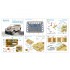 1/35 Kubelwagen Type 82 Interior 3D Decal for Hero kits (with 3D-printed resin parts)