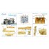 1/35 Schwimmwagen Type 166 Interior Details on 3D Decal (Hero) with parts 