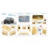 1/35 KrAZ-260 Interior Details on 3D Decal (Takom) with 3D Resin parts 