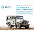 1/35 Toyota FJ43 Land Cruiser Interior 3D Decal & Resin Parts for AK Interactive