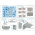 1/35 Toyota FJ43 Land Cruiser Interior 3D Decal & Resin Parts for AK Interactive