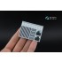 1/35 Mercedes-Benz Wolf SSA Interior 3D Decal (Neverland Hobby) with parts 