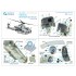 1/48 AH-1Z Zulu Cobra/Viper Interior 3D Decal for KittyHawk (with 3D-printed resin)