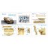 1/48 Schwimmwagen type 166 Interior 3D Decal for Tamiya (with 3D-printed resin)