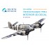 1/48 Bristol Beaufighter TF.Mk.X Interior 3D Decal for Tamiya (with 3D-printed resin)