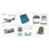 1/48 Bristol Beaufighter TF.Mk.X Interior 3D Decal for Tamiya (with 3D-printed resin)
