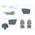 1/48 MiG-25BM Interior 3D Decal for ICM kits (with 3D-printed resin parts)