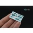 1/48 MiG-25RBF Interior 3D Decal for ICM kits (with 3D-printed resin parts)