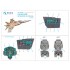 1/48 MiG-25RBF Interior 3D Decal for ICM kits (with 3D-printed resin parts)