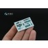 1/48 MiG-25PD Interior 3D Decal for ICM kits (with 3D-printed resin parts)
