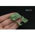 1/48 URAL 4320 Interior 3D Decal for KittyHawk/Zimi model (with 3D-printed resin)