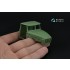 1/48 URAL 4320 Interior 3D Decal for KittyHawk/Zimi model (with 3D-printed resin)