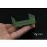 1/48 URAL 4320 Interior 3D Decal for KittyHawk/Zimi model (with 3D-printed resin)