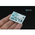 1/48 MiG-21MF Fishbed-J (Moscow plant) Interior 3D Decal (Eduard) with parts
