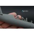 1/48 Westland Lysander Mk.I Interior 3D Decal for Airfix (with 3D-printed resin)